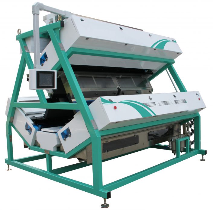 Optoelectronic Tea CCD Color Sorter Machine TCSV3 - MeTak Color Sorting_1